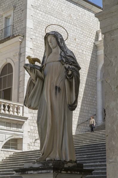 407-4922 IT - Abbey of Montecassino - Saint Scholastica.jpg