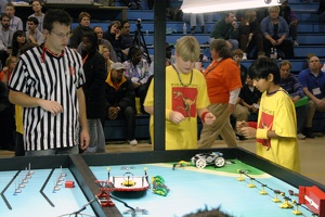 Roboraptors at the third competition
