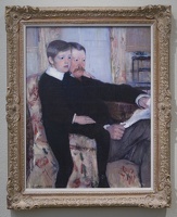 312-2360 Philadelphia Museum of Art - Mary Cassatt - Portrait of Alexander J. Cassatt and His Son Robert Kelso Cassatt
