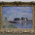 312-2382 Philadelphia Museum of Art - Alfred Sisley - The Canel at Saint Mammes