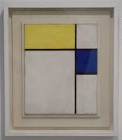 312-2388 Philadelphia Museum of Art - Piet Mondrian - Composition of Blue and Yellow