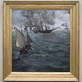 312-2399 Philadelphia Museum of Art - Edouard Manet - The Battle of the USS Kearsarge and the CSS Alabama