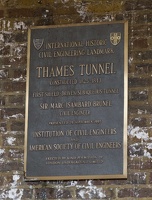 404-8427 London - Thames Tunnel Plaque