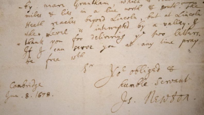 406-5638 Huntington - Newton Letter to Hooke 16780608.jpg