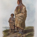 406-5641 Huntington - Bodmer, Dakota Woman and Assiniboin Girl