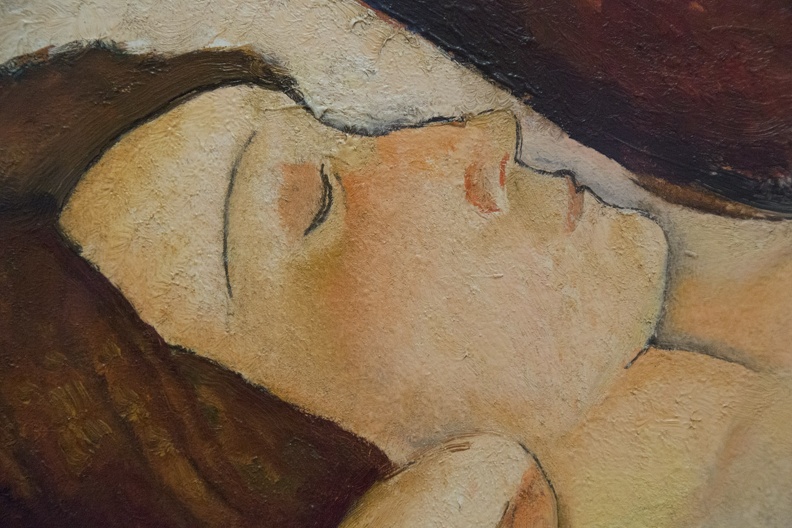 407-1700 NYC - MOMA - Modigliani - Reclining Nude c 1919 (detail).jpg