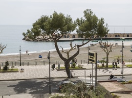407-2830 IT - Maiori - The Beach from our Balcony at Hotel San Francesco