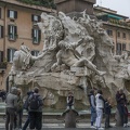 407-7358 IT - Roma - Piazza Navona - Bernini - Fountain of the Four Rivers 1651