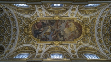 407-7437 IT - Roma - Church of St Louis of the French - ceiling by Charles-Joseph Natoire