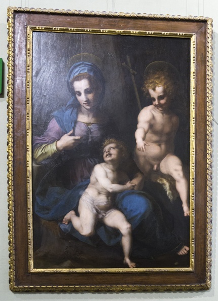 407-6535 IT - Roma - Galleria Borghese - del Sarto - Madonna and Child and Saint John 1518.jpg