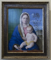 407-6640 IT - Roma - Galleria Borghese - Bellini - Madonna and Child c 1510