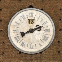 408-1978 IT - Siena - Piazza del Campo - Palazzo Pubblico clock face