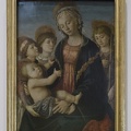 408-2252 IT - Firenze - Galleria dell'Accademia - Botticelli - Madonna and Child with Saaint John the Baptist and Two Angels c 1470