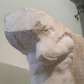 408-2342 IT - Firenze - Galleria dell'Accademia - Michelangelo - Prisoner (detail) (unfinished)