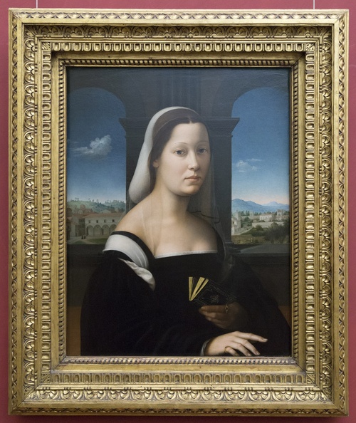 408-3332 IT - Firenze - Uffizi Gallery - Ridolfo del Ghirlandaio - Portrait of a Woman (The Nun) c 1510.jpg