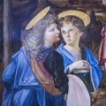 408-3351 IT - Firenze - Uffizi Gallery - Verrocchio, da Vinci - The Baptism of Christ 1470-1475