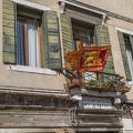 408-5638 IT - Venezia - Flag at Sotoportego del Cristo