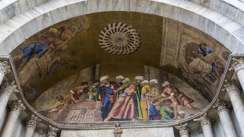 408-6359 IT - Venezia - Piazza San Marco - Basilica di San Marco - Mosaic - Smuggling St Mark's Bones c 828