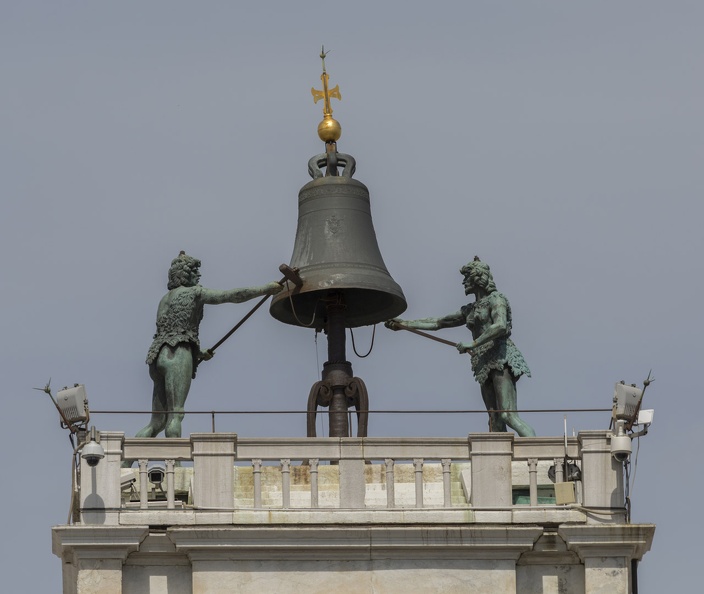 408-6937 IT - Venezia - Piazza San Marco - Bell and Ringers of Torre dell'Orologio.jpg