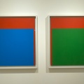 408-7115 IT - Venezia - Peggy Guggenheim Collection - Ellsworth Kelly - Blue-Red (left) Green-Red (right) 1964