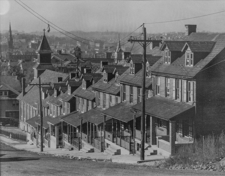 409-2761 VMA - Walker Evans, Two Family Houses in Bethlehem, Pennsylvania, 1935.jpg