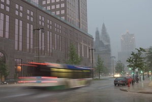 Milwaukee - Traffic in Rain