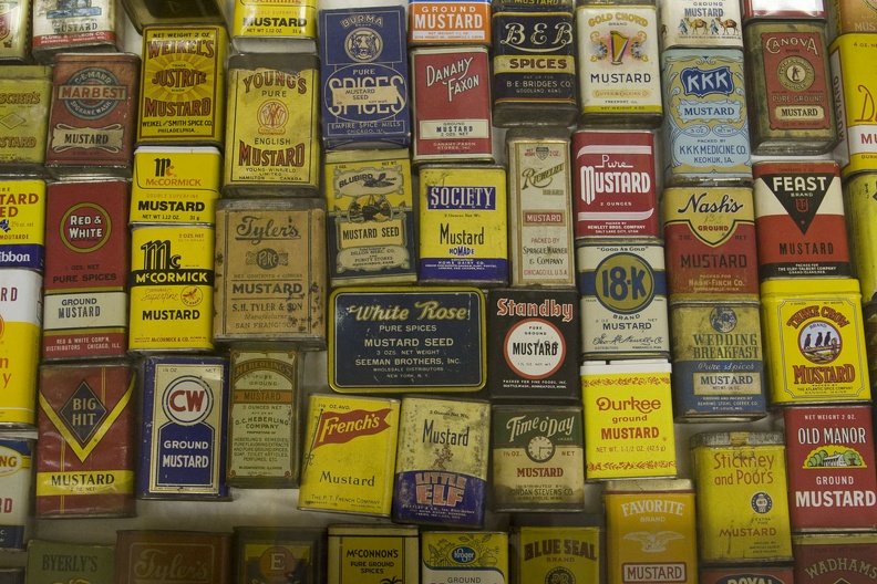 312-5170 Mustard Museum, Mount Horeb, WI - Dry Mustard Boxes | Richard ...