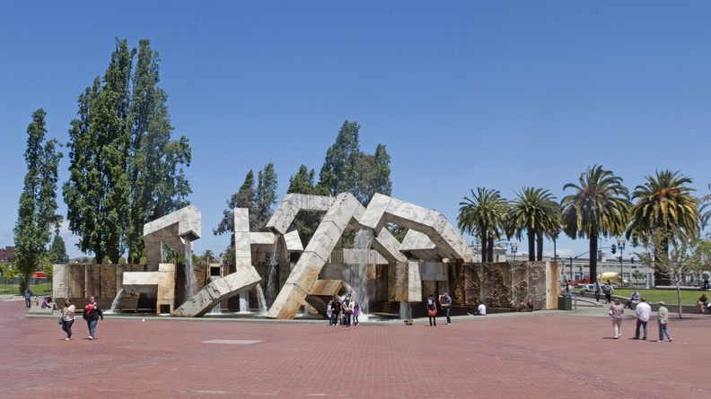 321-9171--9173 Armand Vaillancourt Fountain 1971 Panorama | Richard ...