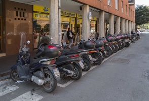 408-7639 IT- Bologna - Via Augusto Righi - Motorcycles
