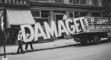 409-2828 VMA - Walker Evans, Truck and Sign, 1930