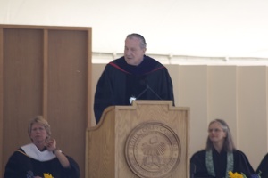 308-6113 Commencement - Conferring of Degrees: Michael Armacost '58- Chair, Board of Trustees