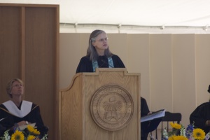 308-6271 Commencement - Valedictory: Carolyn Fure-Slocum '82 College Chaplain