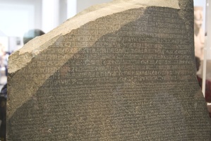 311-9361 London - British Museum - Rosetta Stone