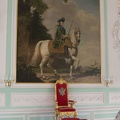 311-4184 St. Petersburg -  Peterhof - Throne with Portrait of Catherine the Great