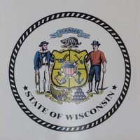 310-6498 Wisconsin State Seal
