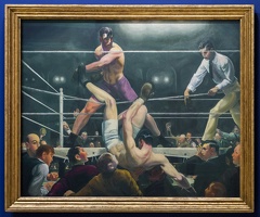 407-2130 NYC - Whitney - George Bellows - Dempsey and Firpo 1924