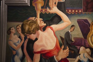 407-2406 NYC - Met - Thomas Hart Benton - America Today 1931 Dance Hall (detail)