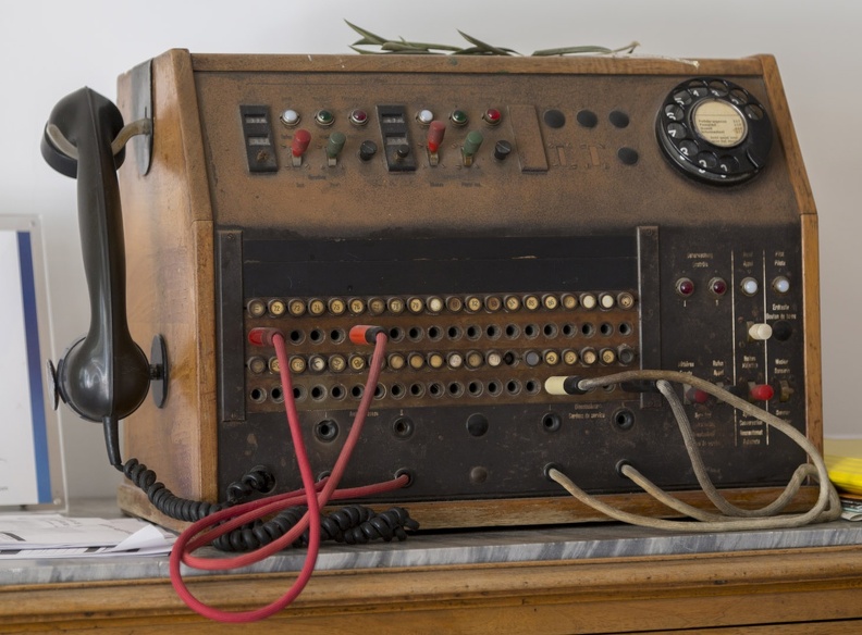 407-2841 IT - Maiori - Antique Telephone Switchboard.jpg