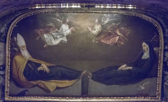 407-5178 IT - Abbey of Montecassino - Benedict and Scholastica