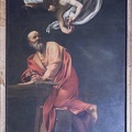 407-7415 IT - Roma - Church of St Louis of the French - Contarelli Chapel - Caravaggio - Inspiration of St Matthew 1599-1600