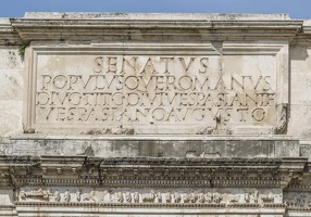 407-5980 IT - Roma - Arch of Titus - SPQR