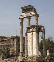 407-6081 IT - Roma - Temple of Vesta (front), Temple of Castor and Pollux