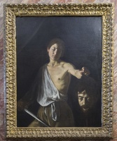 407-6414 IT - Roma - Galleria Borghese - Caravaggio - David with the Head of Goliath