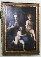 407-6535 IT - Roma - Galleria Borghese - del Sarto - Madonna and Child and Saint John 1518