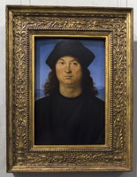 407-6539 IT - Roma - Galleria Borghese - Raphael - Portrait of a Man c 1502