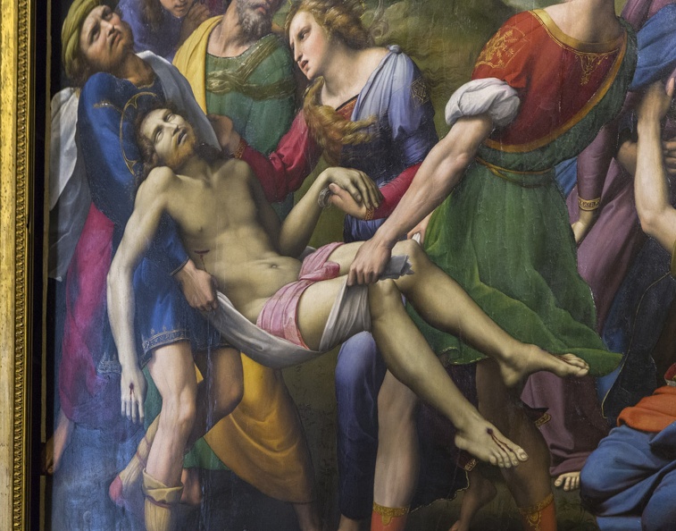 407-6543 IT - Roma - Galleria Borghese - Raphael - The Entombment of Christ (detail) 1507.jpg