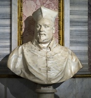 407-6568 IT - Roma - Galleria Borghese - Bernini - Cardinal Scipione Borghese (first of two) 1632