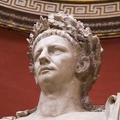 407-6892 IT - Roma - Vatican Museum - Claudius (detail) ca 1st century AD