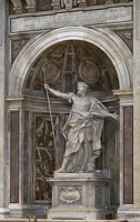 407-7051 IT - Roma - Vatican - St Peter's Basilica - Sanctus Longinus Martyr