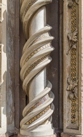 407-8996 IT - Orvieto - Duomo - Mosaic on Column